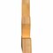 Ekena Millwork Saratoga Rough Sawn Timber Gable Bracket, Western Red Cedar, 84"W x 24"H x 4"D x 6"F, 7/12 Pitch GBW084X24X0406SAR00RWR - alternate 3